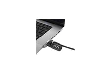 Compulocks Ledge Lock Adapter for MacBook Pro 16" M1, M2 & M3 with Combination Cable Lock - adapter för säkerhetslåsurtag
