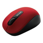 MICROSOFT souris Microsoft Bluetooth Mobile Mouse 3600 rouge BlueTrack