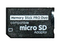 Adaptateur Carte Mémoire Micro Sd Tf Vers Memory Stick Pro Duo Pour Psp