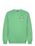 Racquet Club Graphic Sweatshirt Green Lyle & Scott