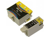 KODAK XL 10B BLACK & 10C COLOUR INK CARTRIDGES ESP 3 5 7 9 3200 5200 7200 9200