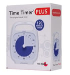 Time Timer - Time Timer PLUS Vit (14x18cm) - 120 min.