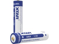 Xtar Uppladdningsbara Batterier R03 / Aaa 1,5V Xtar 750Mah (Låda Med 4) Med Skydd