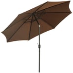 3Metre Patio Umbrella Outdoor Sunshade Canopy with Tilt and Crank