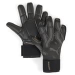 PUMA Målvaktshandske Ultra Ultimate Hybrid Eclipse - Svart/Grå/Kopparros, storlek 10½