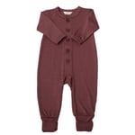 Joha Ull Jumpsuit W/2In1 Foot Single Wool Bordeaux