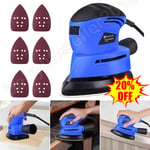 Electric Palm Sander Detail Sanding Machine Woodworking Tools Sand Papers Sheet