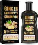 Ginger Shampoo, Ginger Hair Growth Shampoo, anti Hair Loss Shampoo, Natural Orga