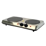 NEW! 2000W Ceramic Portable Infrared Electric Double Hot Plate Hob