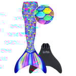 XTREM Toys and Sports Leksaker och sport Fin Fun Rainbow, ungdom L/XL (140-164)