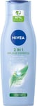 NIVEA 2-in-1 Care Express pH-Balance Shampoo + Conditioner (400 ml), Hair Shamp