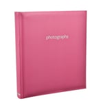 Arpan 5x7" slip in mémo Book Bound album photo pour photo 120- Pastel rose chaud