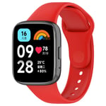 Xiaomi Redmi Watch 3 Active Silikon Smartwatch-Rem - Rød
