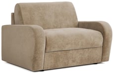 Jay-Be Deco Fabric Love Chair Sofa Bed - Stone