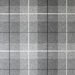 Arthouse Country Tartan Check Textured Fabric Effect Wallpaper - Charcoal 294900