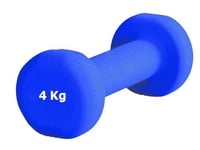 G5 HT SPORT Neoprene Dumbbells for Gym and Home Gym, Non-Slip 0.5 to 6 kg, Pair or Single (1 x 4 kg)