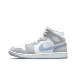 Air Jordan 1 Mid Wolf Grey Dam Herr AJ1 40
