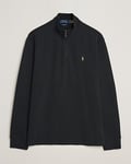 Polo Ralph Lauren Double Knit Jaquard Half Zip Sweater Black