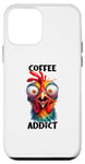 Coque pour iPhone 12 mini Mug Coffee Addict Espresso Lustiges Huhn Motiv Fun