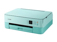 Canon PIXMA TS5353a - Multifunktionsprinter - farve - blækprinter - 216 x 297 mm (original) - A4/Legal (medie) - op til 13 spm (udskriver) - 200 ark - USB 2.0, Wi-Fi(n) - grøn
