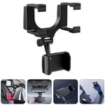 car rearview mirrow phone clip Review Mirror Phone Holder Navigation Bracket