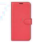 EIDERWOOD Nothing Phone (3a) Pro Konstläder Fodral med Korthållare & Ställfunktion - Röd