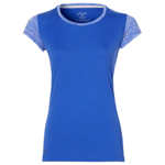 Asics Women's Running T-Shirt (Size XS) Blue Purple FuzeX Short Sleeve Top - New