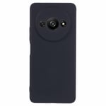 SKALO Xiaomi Redmi A3 Mattsvart Ultratunn TPU-Skal Svart