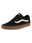 VansWard Canvas Trainers - Black/Gum