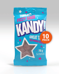 KANDY! Fizzy Sour 10x70g - Sukkerfritt godteri