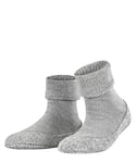 FALKE Women's Cosyshoe W HP Wool Grips On Sole 1 Pair Grip socks, Grey (Light Grey 3400), 5.5-6.5