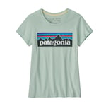 Patagonia Regenerative Organic Certified Cotton P-6 Logo T-Shirt barn Lite Distilled Green 62213 LDSG L (12 år) 2022