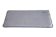 DERYAN Matelas de lit de camping autogonflant - Grey - soutient votre enfant - 120x60 cm - compact, confortable et pliable - coton lavable certifié Oeko-Tex
