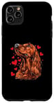 iPhone 11 Pro Max Irish Setter Hearts Dog Breed Graphic Case