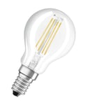 Klotlampa led filament 4w 2-pack osram