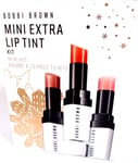 Bobbi Brown Mini Extra Lip Tint Trio Set Bare Pink + Melon, Bare Nude Sparkle NW