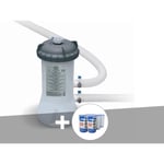 Epurateur à cartouche INTEX 3,8 m³/h - Filtre à cartouche - Pompe filtrante - Gris