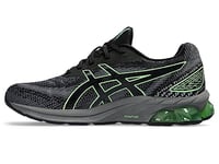 ASICS Homme Gel-Quantum 180 VII Sneaker, Black Bright Lime, 43.5 EU