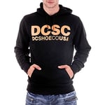 DC Shoes DCSC PH Sweat-Shirt à Capuche Homme, Noir (Black), M (Taille Fabricant : M)
