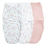 aden+anais essential aden + anais ™ s easy swaddle wrap-around filt, 3-pack set blommor 4-6 månader