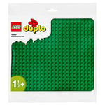 LEGO 10980 DUPLO Green Building Base Plate, Construction Toy for Toddlers and Kids, Build and Display Board