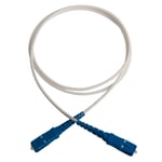 Fiberkabel SC/PC-SC/PC, Hvit, 5m