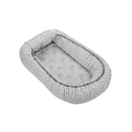 Odenwälder ODENWÄLDER Vändbar BabyNest glad giraff powder kärlek