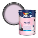 Dulux Walls & Ceilings Matt Emulsion Paint - Pretty Pink - 5L