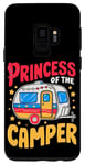 Coque pour Galaxy S9 Princesse Of The Camper Camping Adventures Spirit