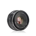 Meike MK-35mm F/1.7 Large Aperture Fixed Manual Focus Lens work for APS-C sony Cameras A6500 A6300 A6000 A6100 NEX3 NEX5 NEX6 NEX7 A5000 A5100 A9 A7III