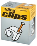 Tillex Clips 3-5mm (1,2x16mm spik) Vit (100-pak)