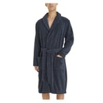 Tommy Hilfiger Cotton Towelling Bathrobe Marin bomull Small Herr