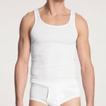 Calida Linne Twisted Cotton 12010 Underlinnen & t-shirts Herr Vit M