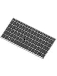 HP I EB 830 G5 Keyboard - US/I - Bærbart tastatur - til utskifting - Europa